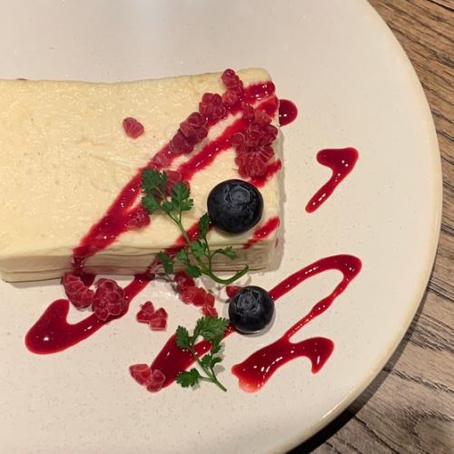 바닐라 듬뿍 매끄러운 치즈 케이크