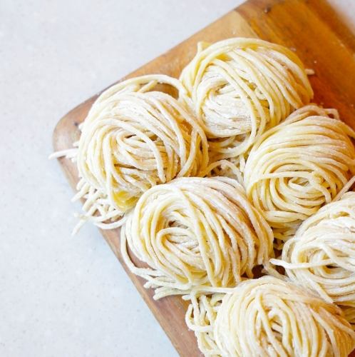 こだわりの生パスタ