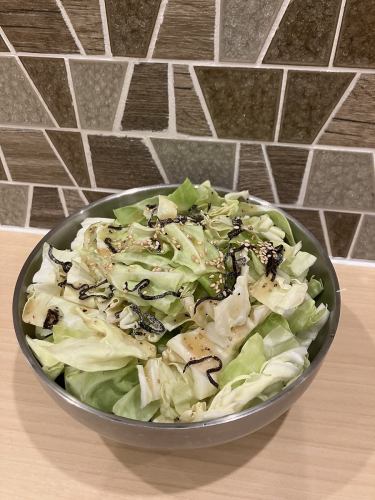 塩昆布キャベツ 
