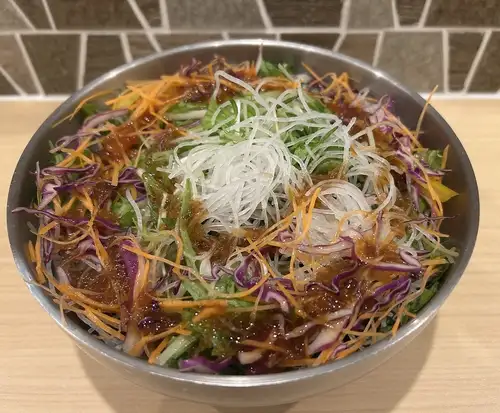 Radish and Mizuna Salad