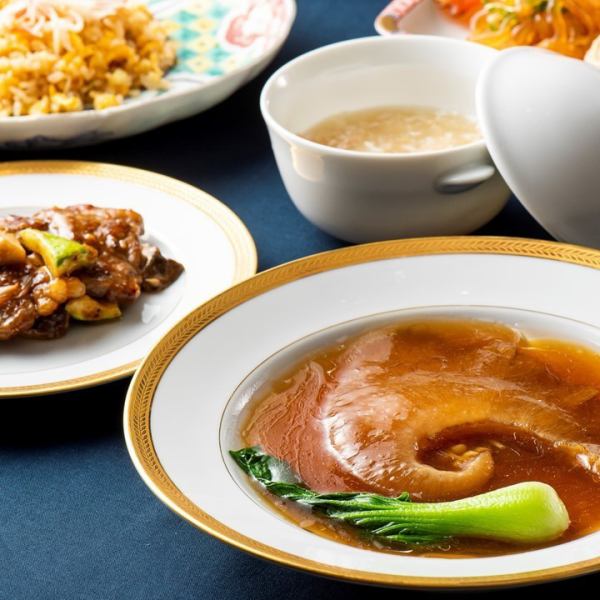 ◆本格中華を味わう【和牛と季節野菜の炒め／上海蟹みそ入りフカヒレ煮】全10品20,000円◆誕生日、記念日に