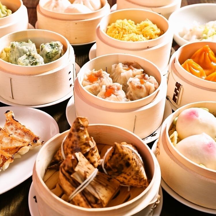 All-you-can-eat of 50 types of gyoza and dim sum! 3 hours of all-you-can-drink included for just 3,500 yen!