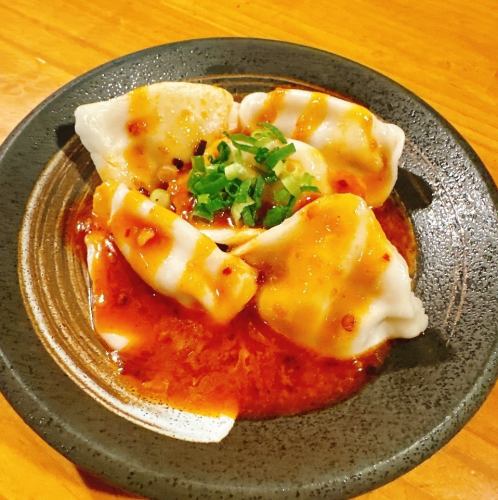 ごまだれ水餃子