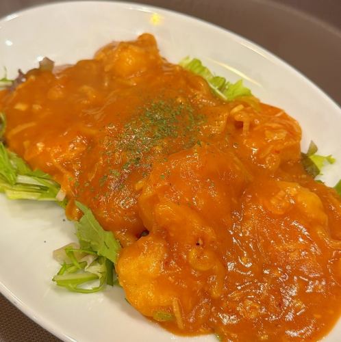 새우 칠리 소스