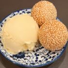 참깨 만두 & 아이스