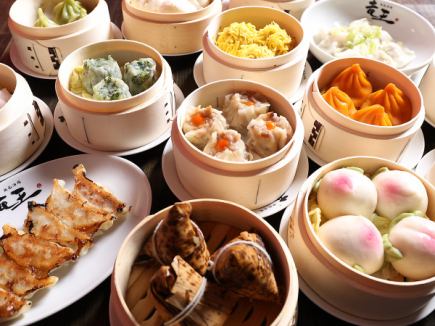 【いつ何時に来ても2980円！】餃子点心30種２時間飲み放題付！