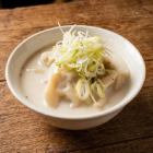 鶏白湯餃子