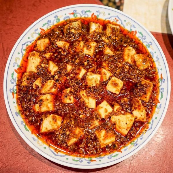 甘さと辛さが絶妙なバランス！王道麻婆豆腐