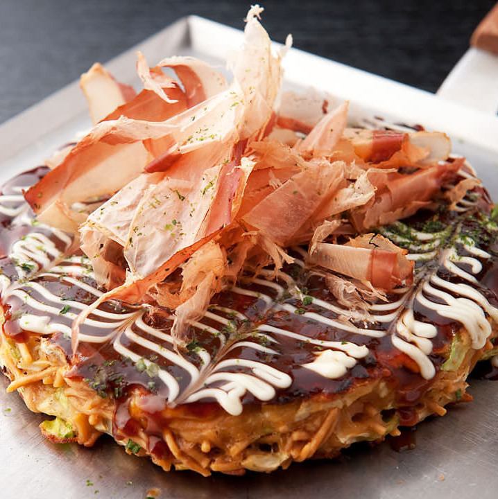 《Weekday discount》★☆7 dishes with okonomiyaki and monjayaki [2 hours all-you-can-drink]⇒3,000 yen