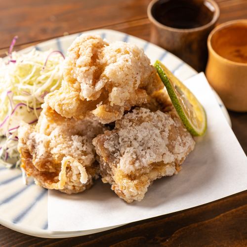 Juicy and thick fried chicken using Oyama chicken