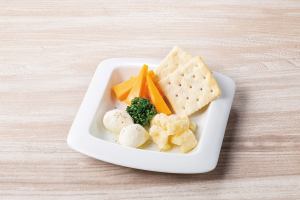 Assortment of 3 kinds of cheese