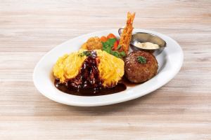 Omelette Rice Combo