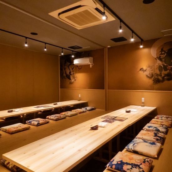 当店では20名様以上でもご利用可能な個室をご用意しております!