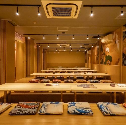 90名様までの完全個室あり