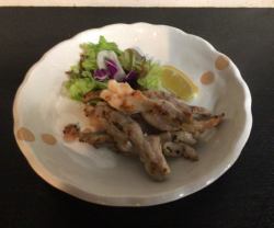 せせりの塩焼き
