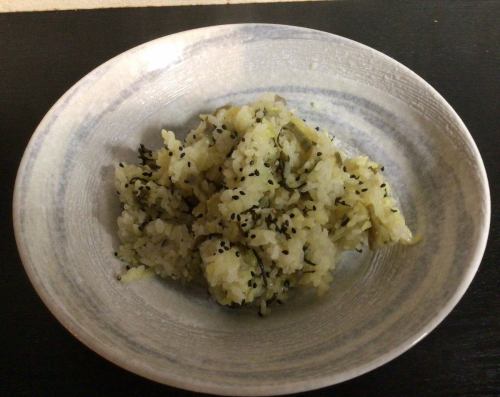 Takana mixed rice
