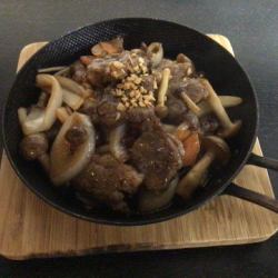 赤牛の中落ちカルビ