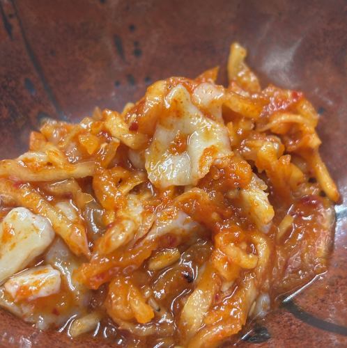 タラチャンジャ/いかの塩辛