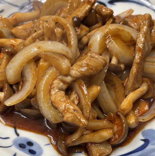 豚のピリ辛炒め/豚のプルコギ//豚のキムチ炒め//豚の生姜焼き/豚のもやし炒め/豚のニンニク醤油炒め