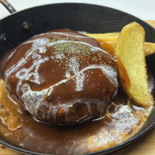 おろしポン酢ハンバーグ/にんにく醤油ハンバーグ/デミグラスハンバーグ