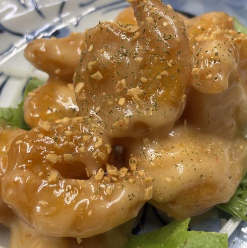 海老ちり/海老マヨ/海老のオイスター炒め