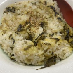 高菜まぜご飯