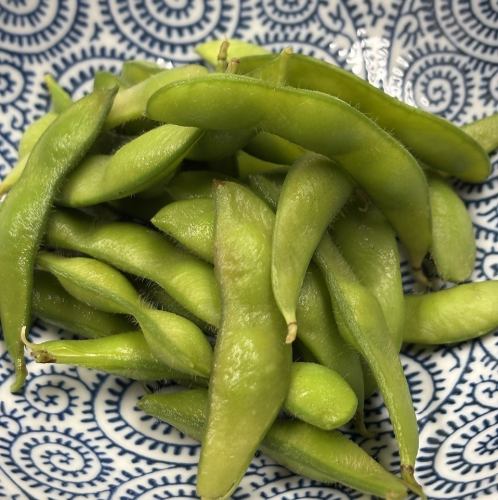 枝豆/たぬき冷奴