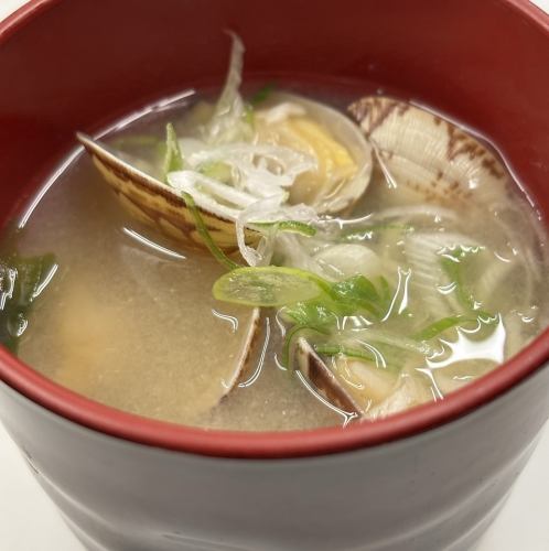 あさりの味噌汁