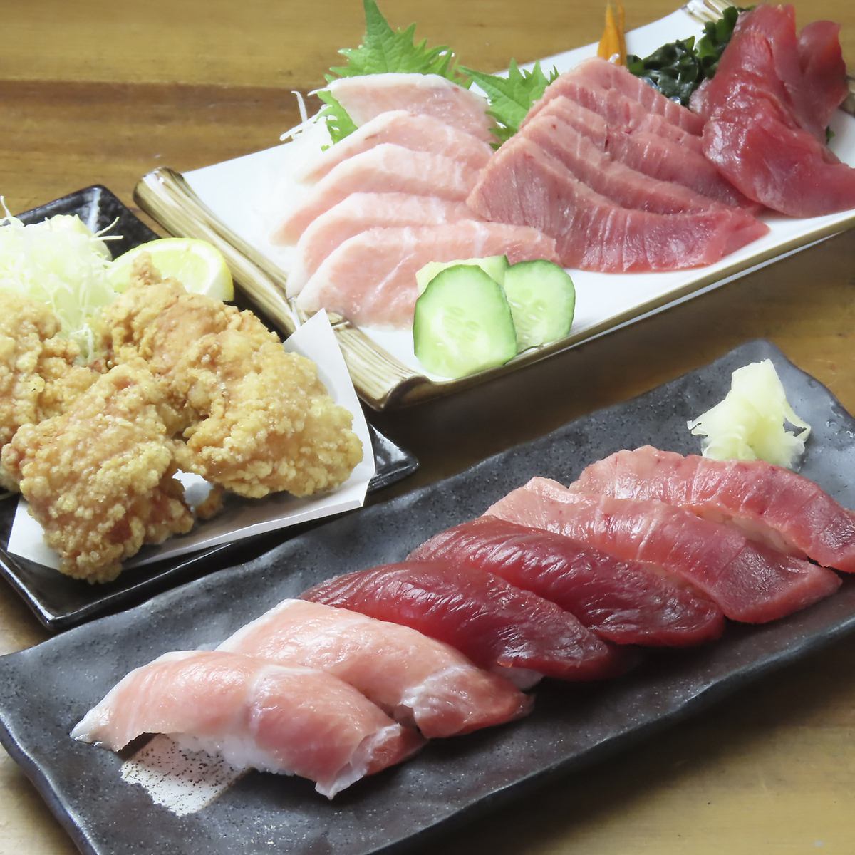 毎日築地市場より厳選された新鮮な魚を仕入れ、最高の状態で提供