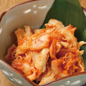 Yuzu scented kimchi