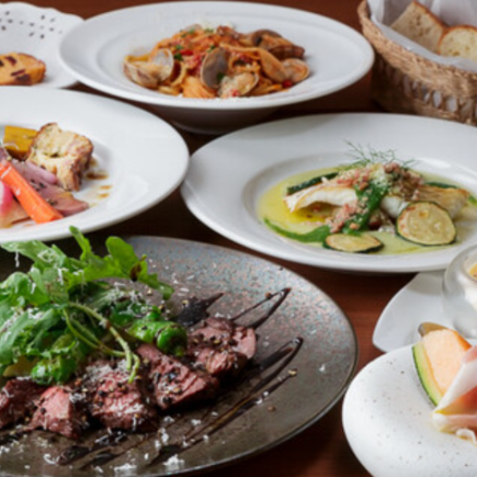 シェフおまかせディナーフルコース全9品　Sinfonia-シンフォニア 1名様9200円（税込）