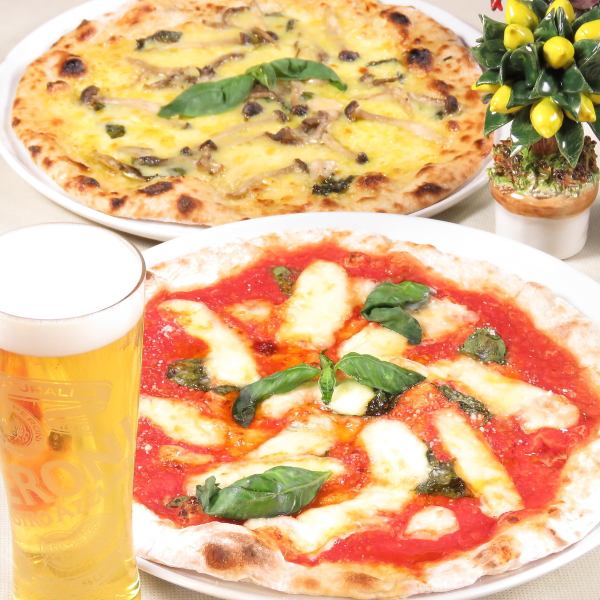 テイクアウトもOK！本格石窯で焼く☆990円（税込）より