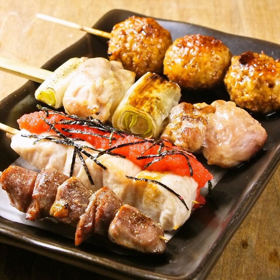 If it is Yakitori of the Ohashi ★ Coco ★ 1 cake One yakitori baked with charcoal is excellent ♪
