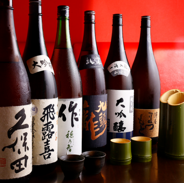 You can drink Junmai Daiginjo! ``Selection -YORIDORI- Course'' 8 dishes total 7000 yen / 120 minutes special all-you-can-drink included