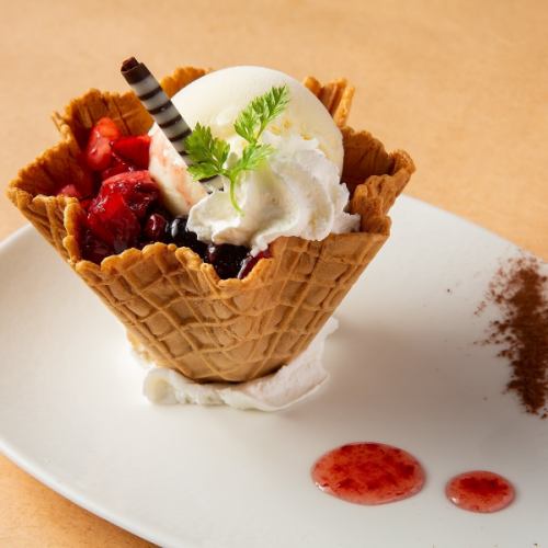 Gorogoro 莓果華夫餅凍糕