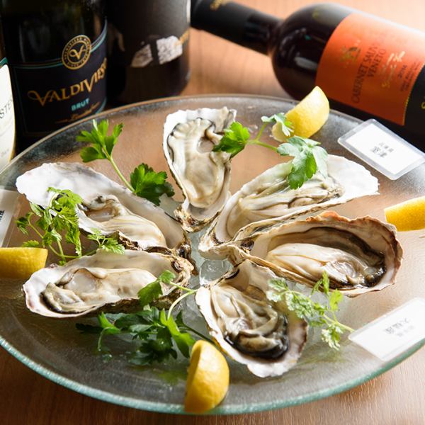 ≪Order 5 or more kinds of oysters from all over Japan every day≫ Today's raw oysters