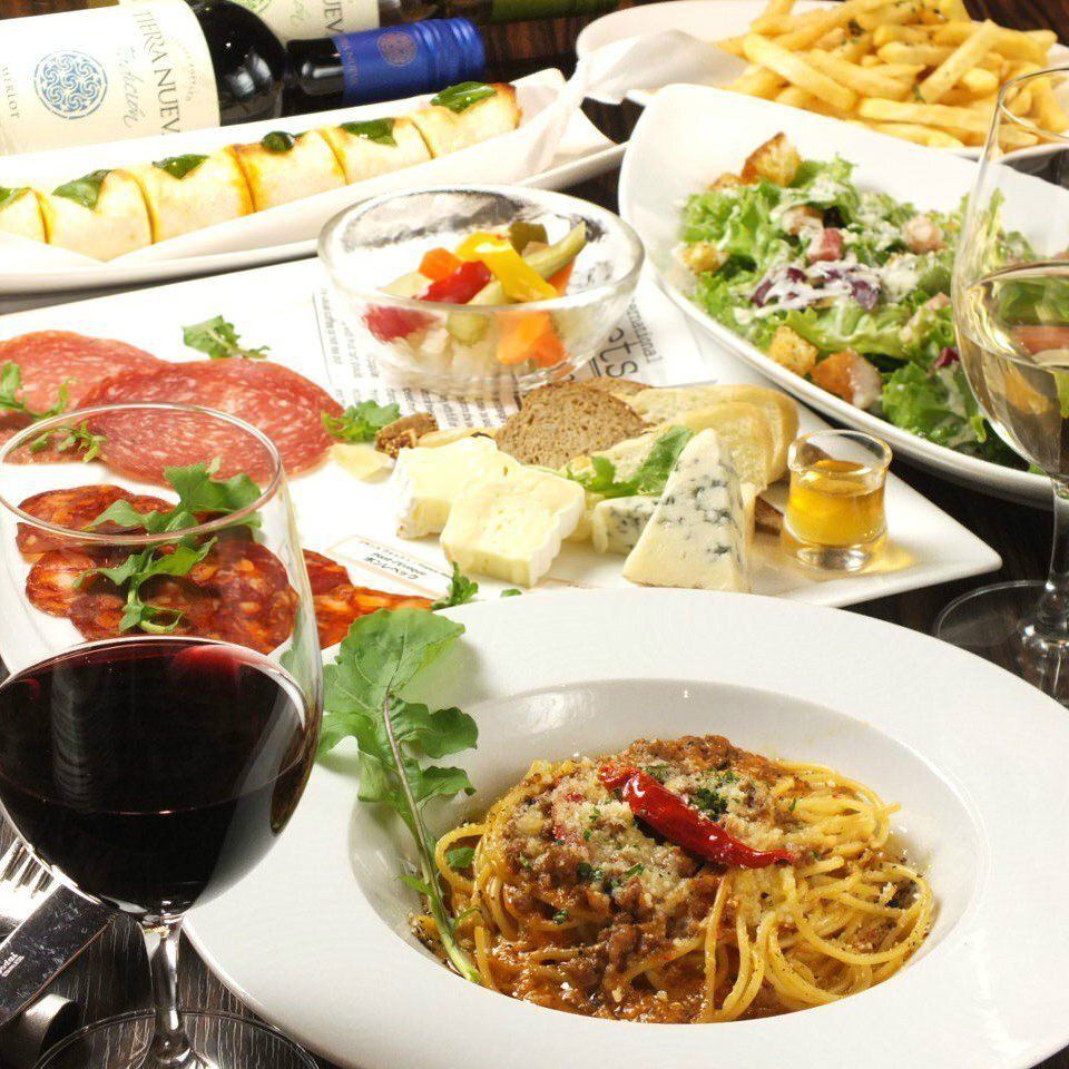 お手頃価格で楽しめる飲み放題付きコースございます!