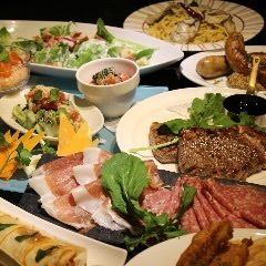 全8皿のスタンダードコース　宴会に是非おすすめ　プラス料金で飲み放題選択可能！！