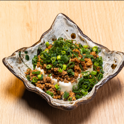 ピリ辛そぼろ豆腐