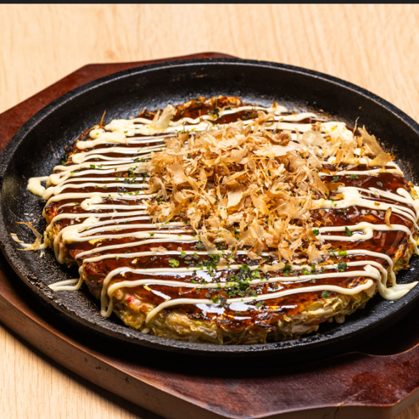 【ふっくら食感が特徴◆】鉄板隆 takaこだわりのお好み焼き