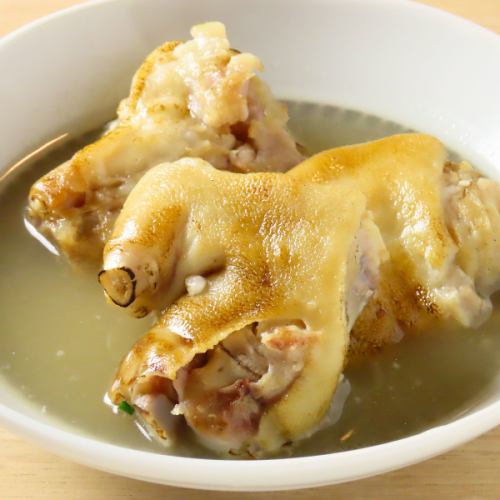 豚足の煮付け