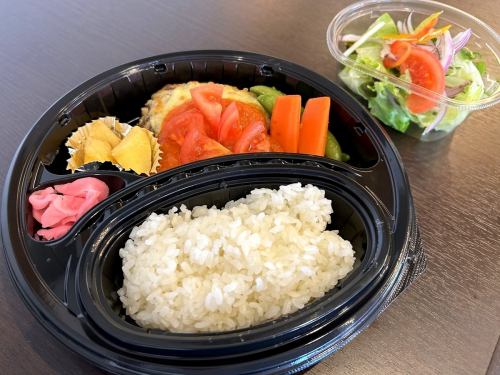 토마토 치즈 햄버거