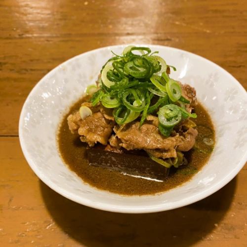 すき焼き風　肉豆腐