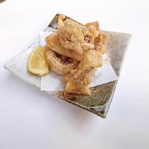 豚耳かりかり揚げ
