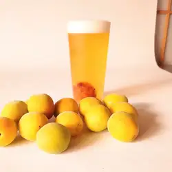 夏!果実ビール「梅ビー」