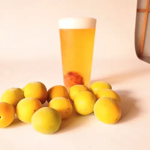 夏！果実ビール「梅ビー」