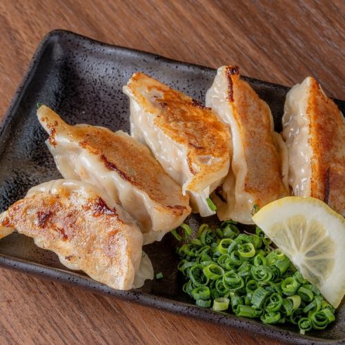 Ikechan Gyoza 5 pieces/Specialty! Homemade Teppanyaki Tamagoyaki each