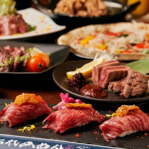 自慢の肉づくしコース！！