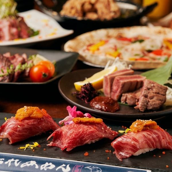 各種飲み放題付き宴会コースは3500から◎当店自慢の肉料理を心ゆくまでお楽しみ下さい♪