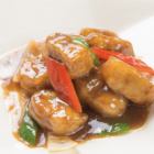 Black sugar sweet and sour pork